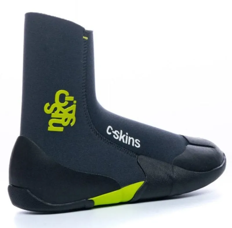 C-Skins Legend Junior 3.5mm Round Toe Boots Graphite-2